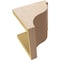 Ekena Millwork 8"W x 8"D x 8"H Wide Garner Rough Cedar Woodgrain TimberThane Corbel, Primed Tan CORUR08X08X08GARRCPR - alternate 3